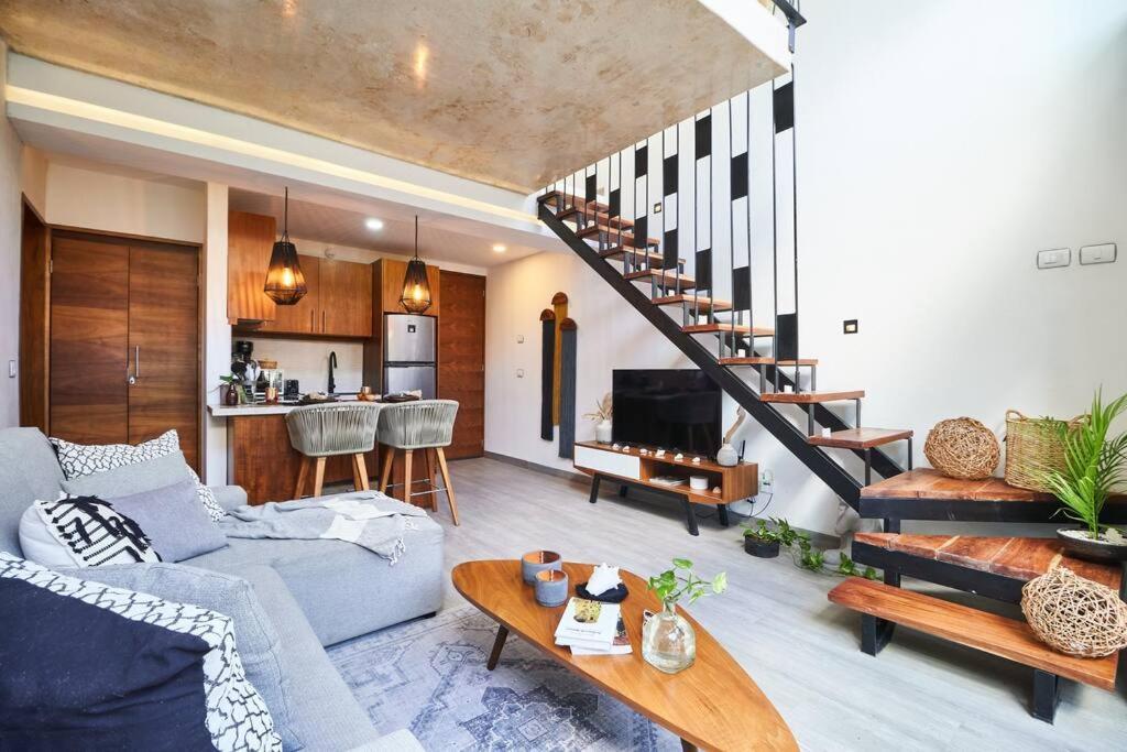 Neem 14 1Br Bohogem In The Heart Of Tulum 아파트 외부 사진